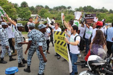 ITPC ICASA 2017 protest